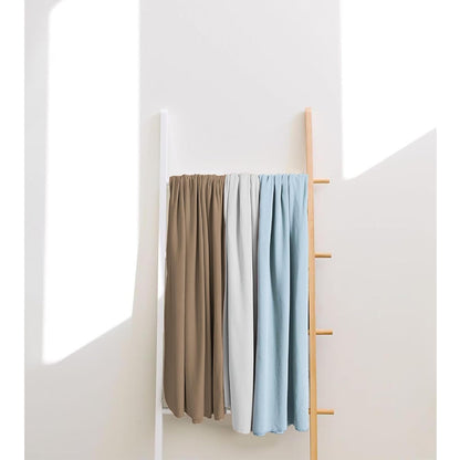 Newborn Swaddle Blanket & Beanie Set, Baby Receiving Blanket