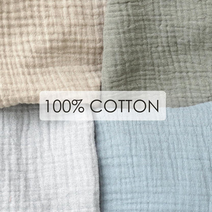 100% Muslin Cotton Nursing Cover with Arch Neckline for Women